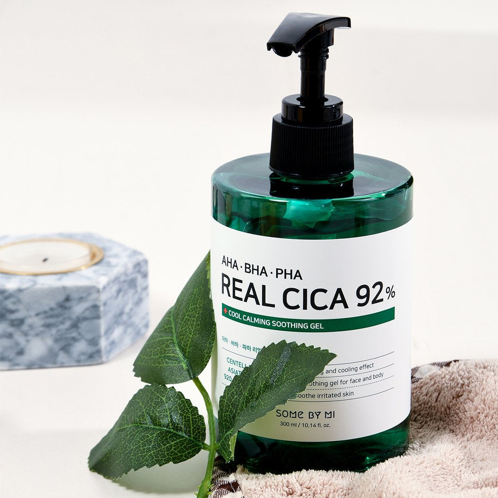 Some By Mi - AHA BHA PHA Real Cica 92% Cool Calming Soothing Gel 300ml