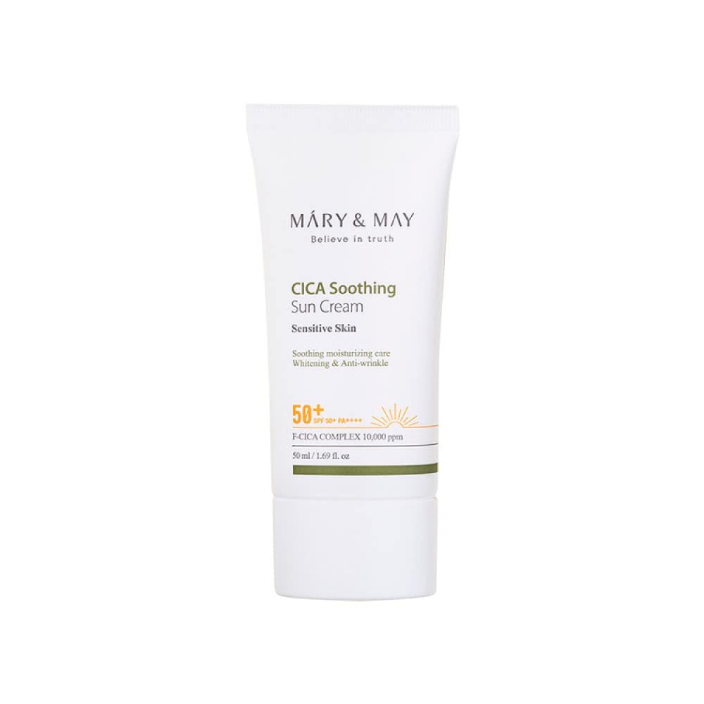 Mary&May - CICA Soothing Sun Cream SPF50+ PA++++ 50ml