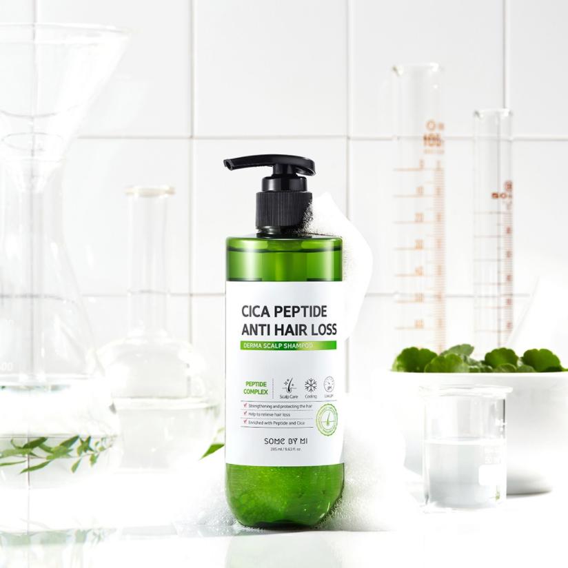 Some by mi - CICA PEPTIDE ANTI HAIR LOSS DERMA SCALP SHAMPOO 285ML