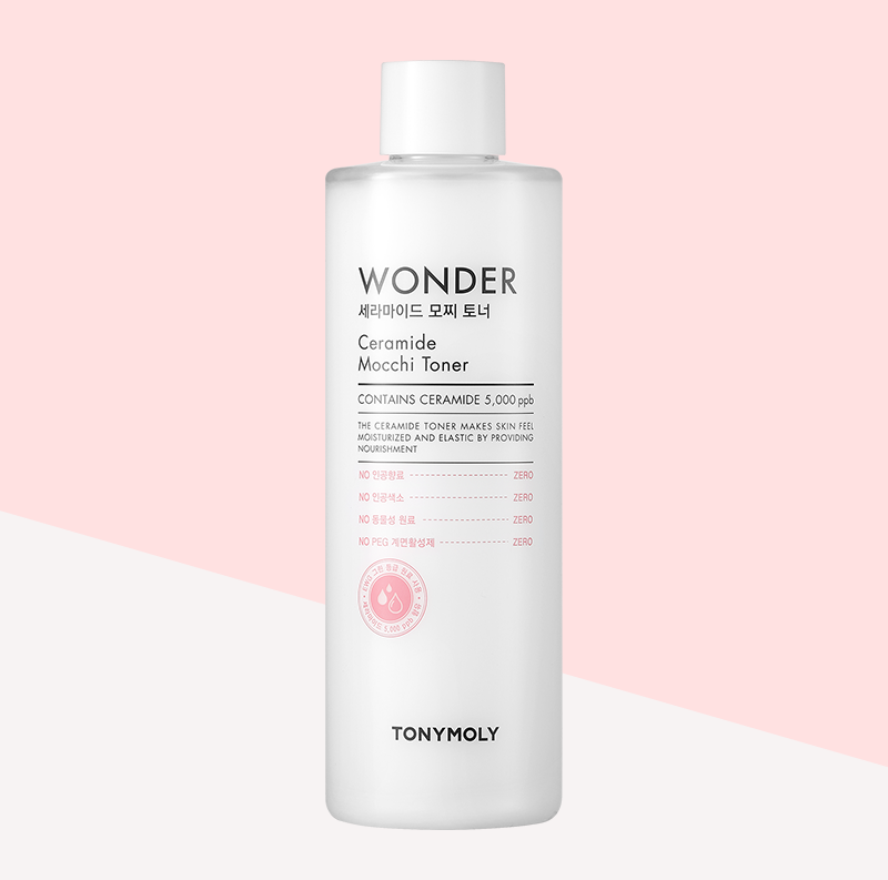 Tonymoly - Wonder Ceramide Mocchi Toner 500ml