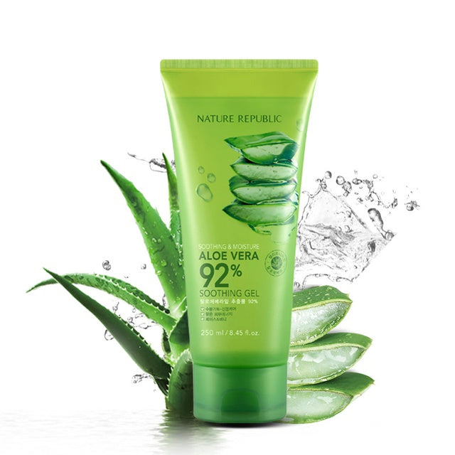 [Nature Republic] - Aloe Vera Soothing Gel, 92% Soothing and Moisture, 250ml (Tube)