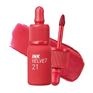 Peripera - Ink The Velvet 021 VITALITY CORAL RED – Asia's Lovers