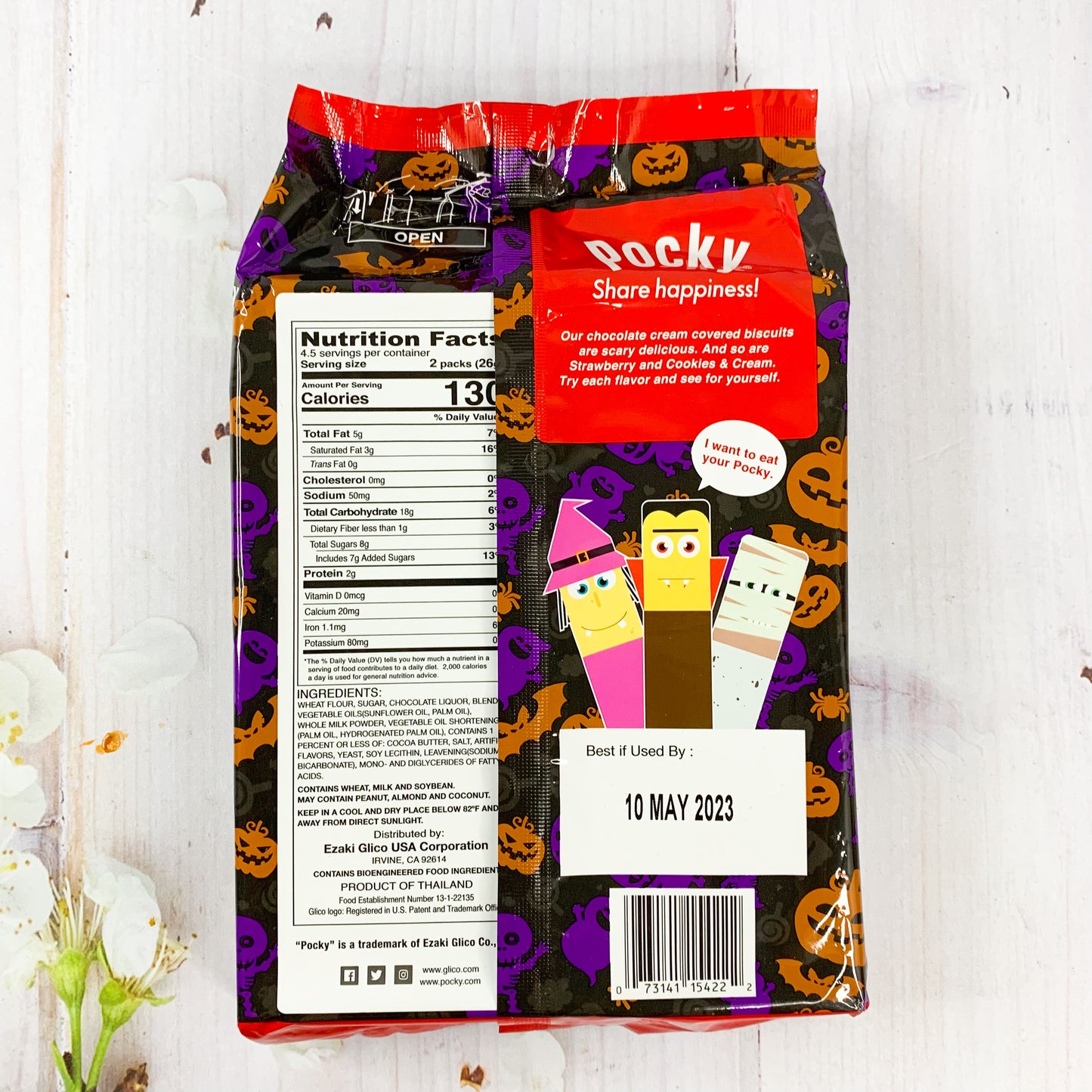 Pocky chocolate (pack halloween)