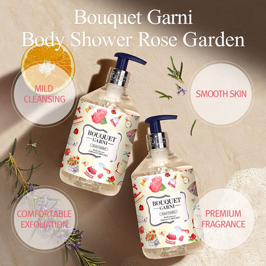 Bouquetgarni - Fragranced Body Shower (Rose Garden) 520ml