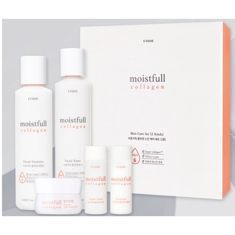 Etude - Moistfull Collagen Skin Care Set