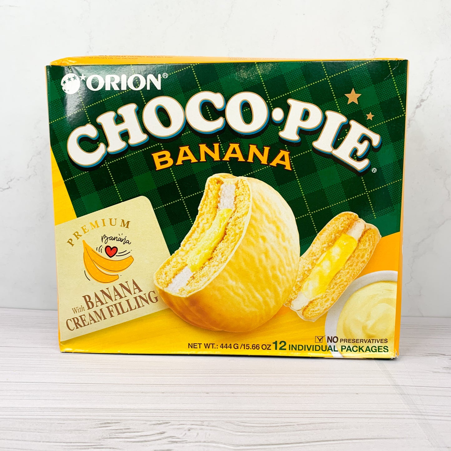 Korean Choco-Pie (banana)