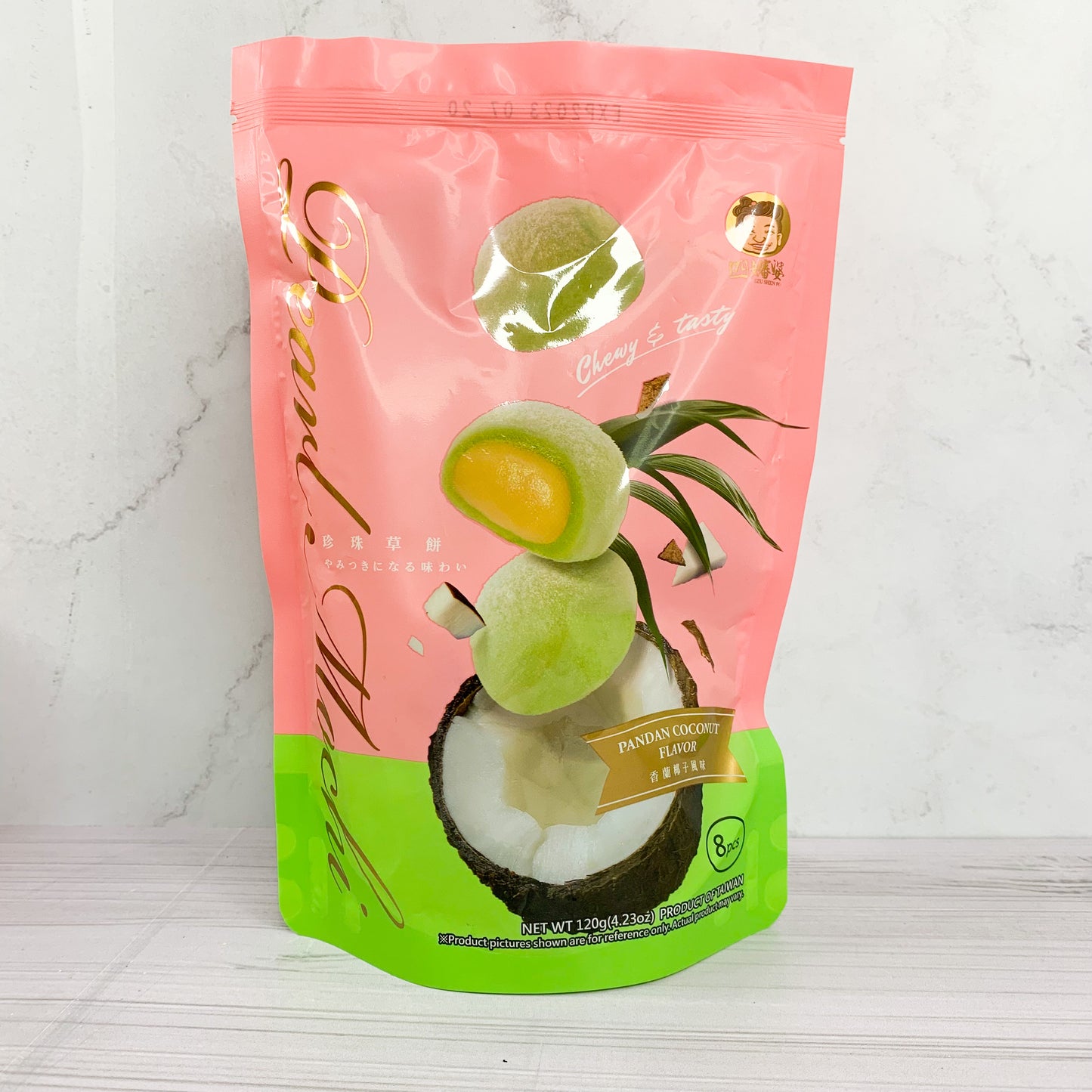 Mocchi Sabor a Pandan Coconut