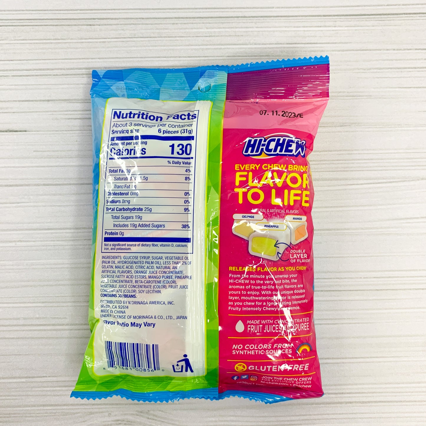 Hi-chew de frutas