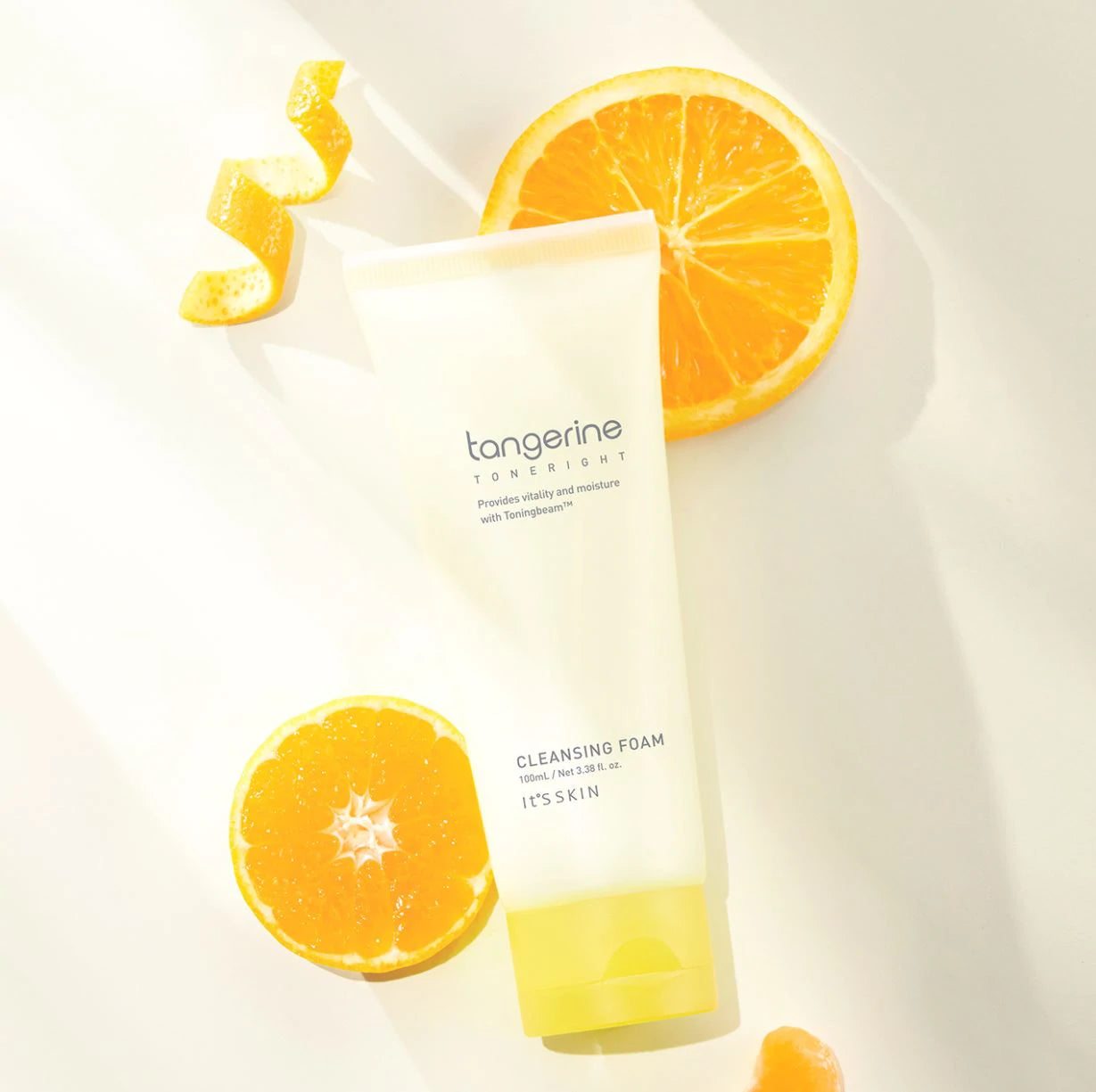 It's Skin - Tangerine toneright cleansing foam  100ml