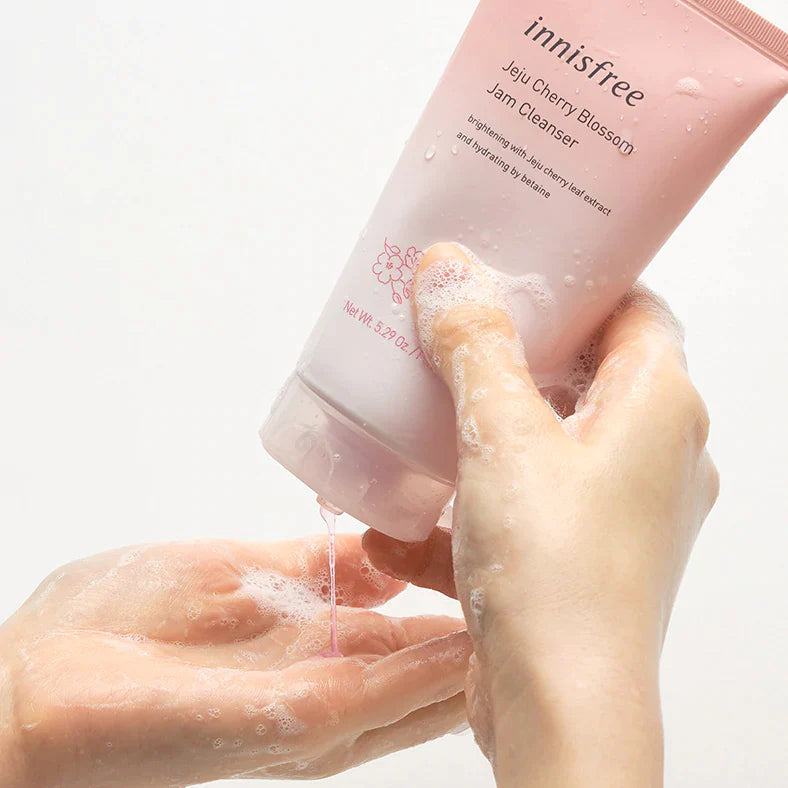 Innisfree - jeju Cherry Blossom Jam Cleanser 150g