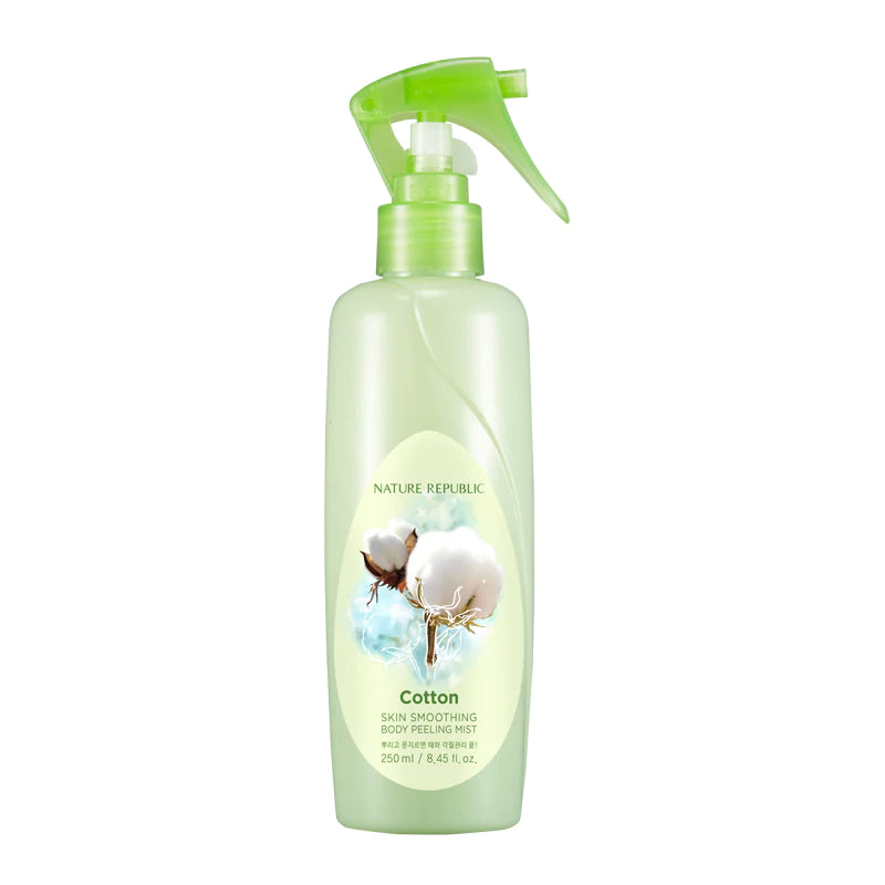 Nature Republic - SKIN SMOOTHING BODY PEELING MIST COTTON 250ml