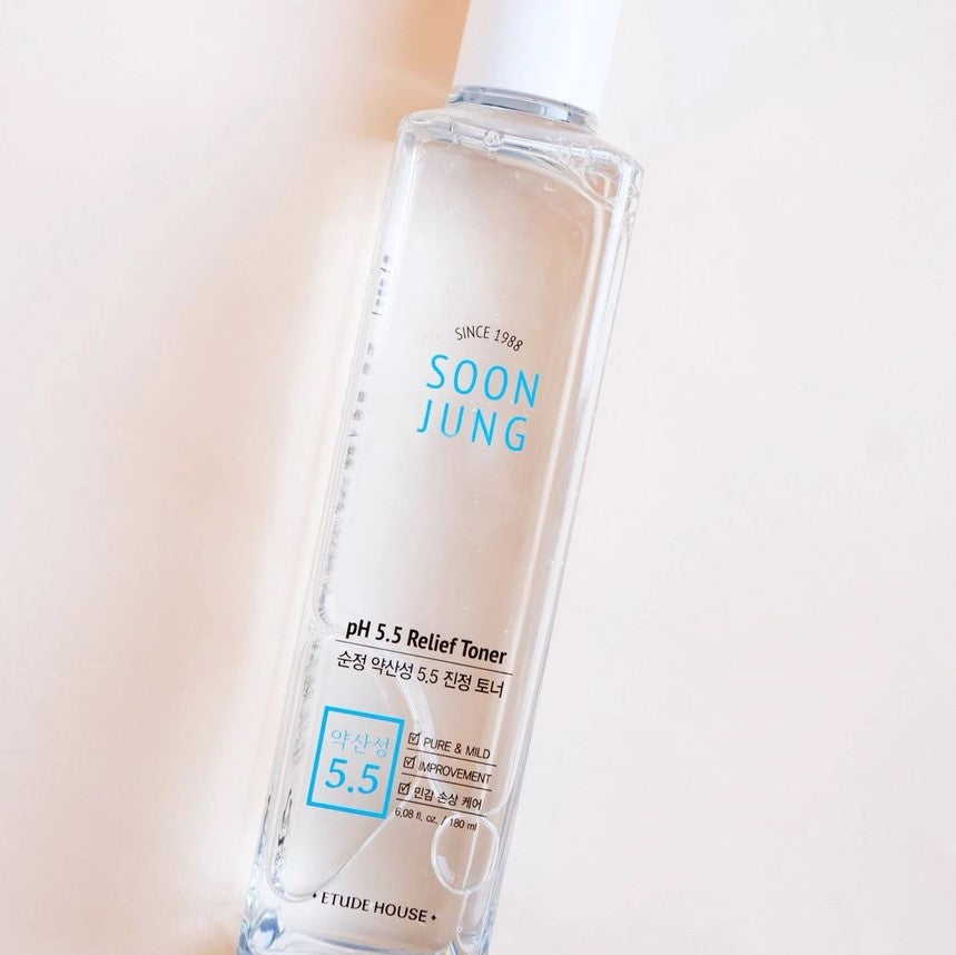 Etude House - SoonJung PH 5.5 Relief Toner 180ml