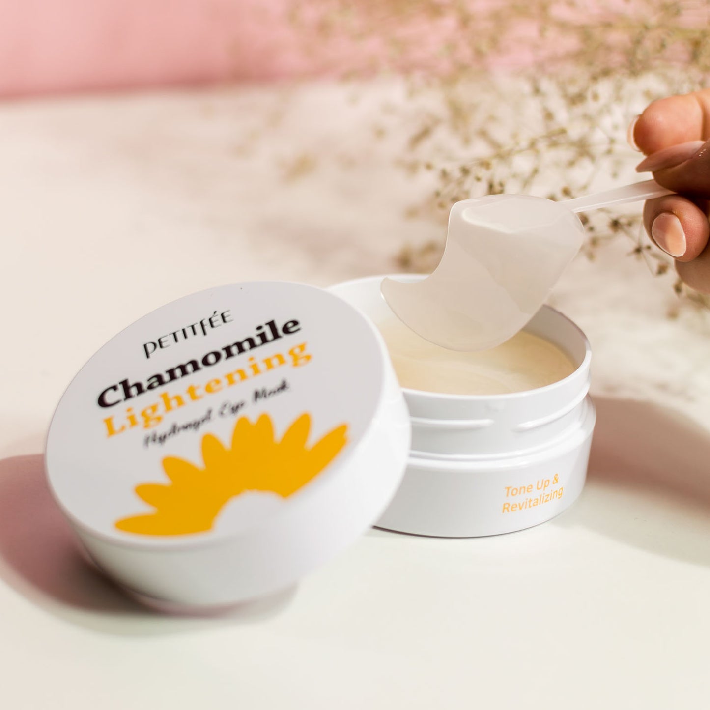 PETITFEE - Chamomile Lightening Hydrogel Eye Mask