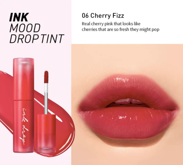 Peripera - Ink Mood Drop Tint  06 CHERRY FIZZ