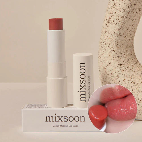 Mixsoon - Vegan Melting Lip Balm 02.Dry Rose