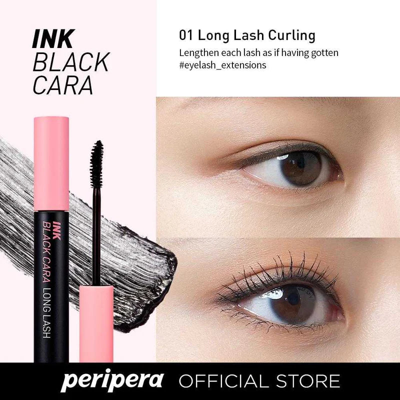 Peripera - Ink blackcara 001 curling