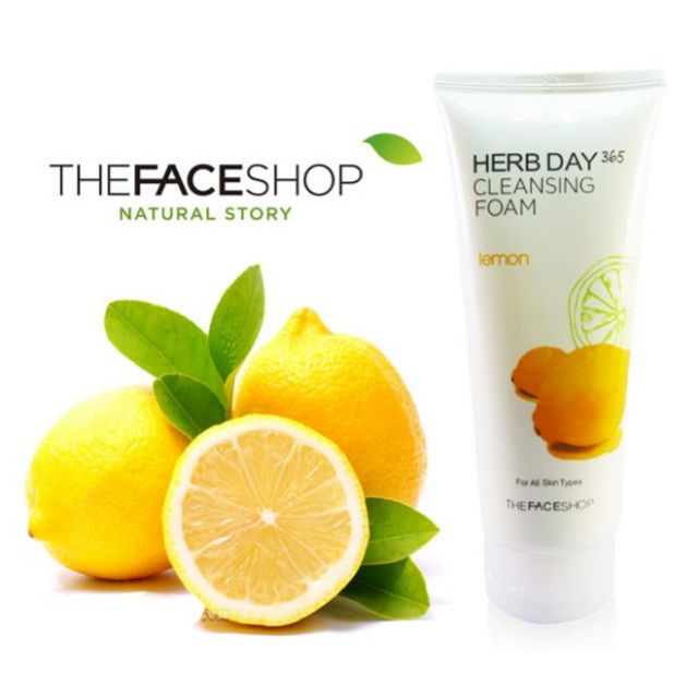 THE FACE SHOP - Herbday 365 cleansing foam 170ml