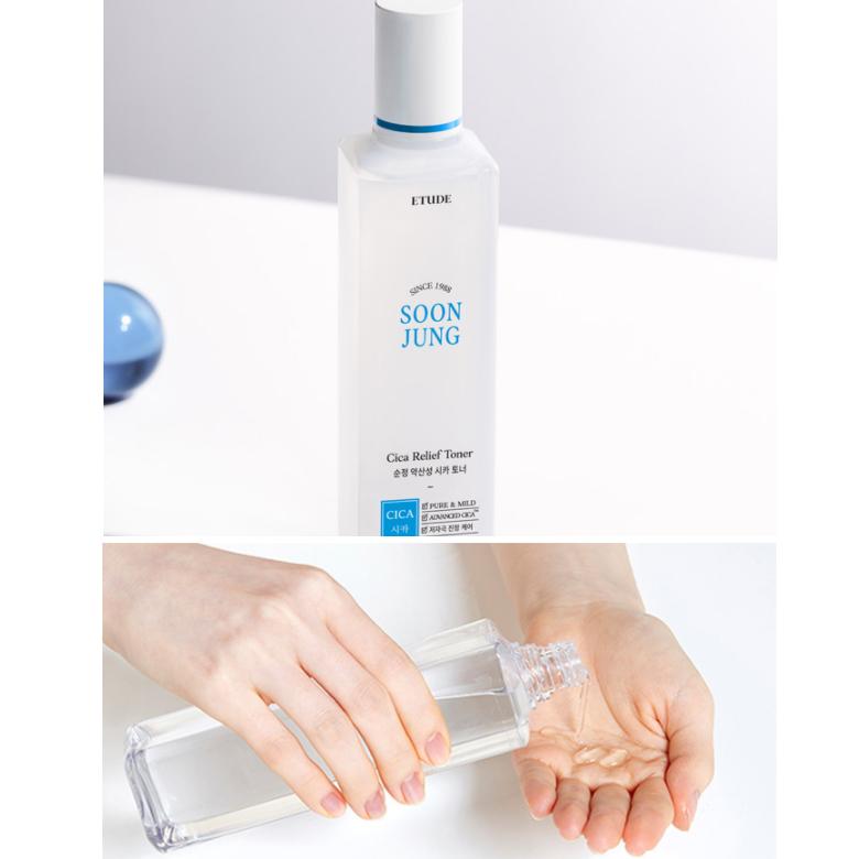 Etude House - SoonJung Cica Relief Toner 200ml