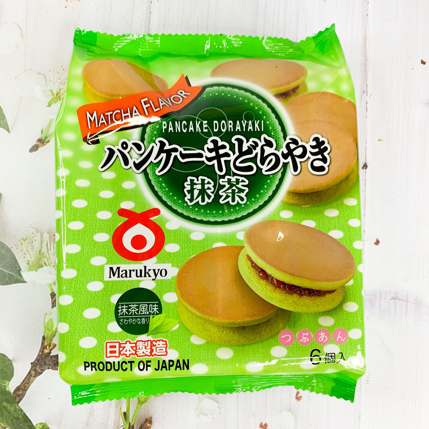 Dorayaki sabor Matcha