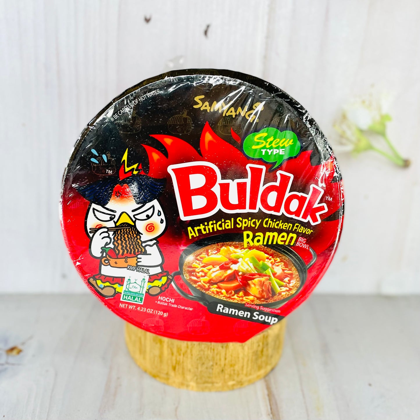 Buldak Stew-Style bowl ramen