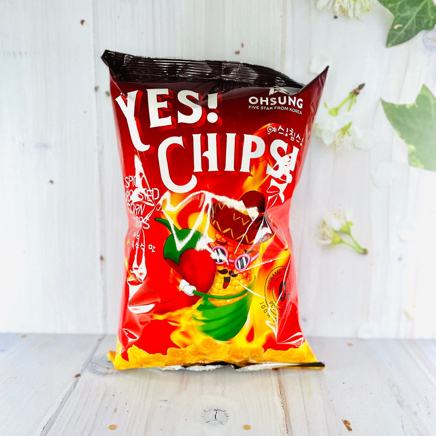 Yes! Chips Spicy Roasted Corn Chips