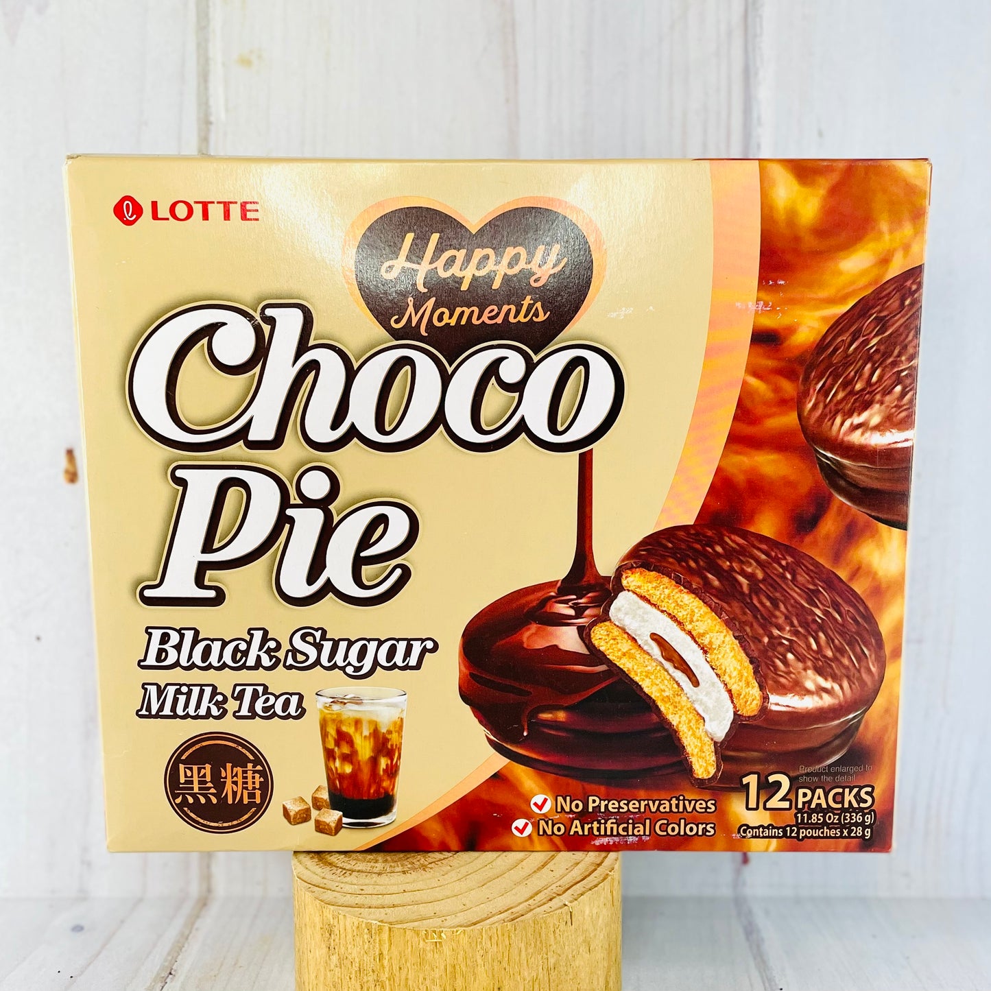 Korean Choco-Pie (black sugar)