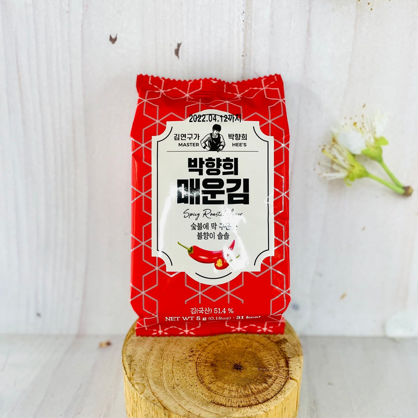 Korean seaweed chilly snack