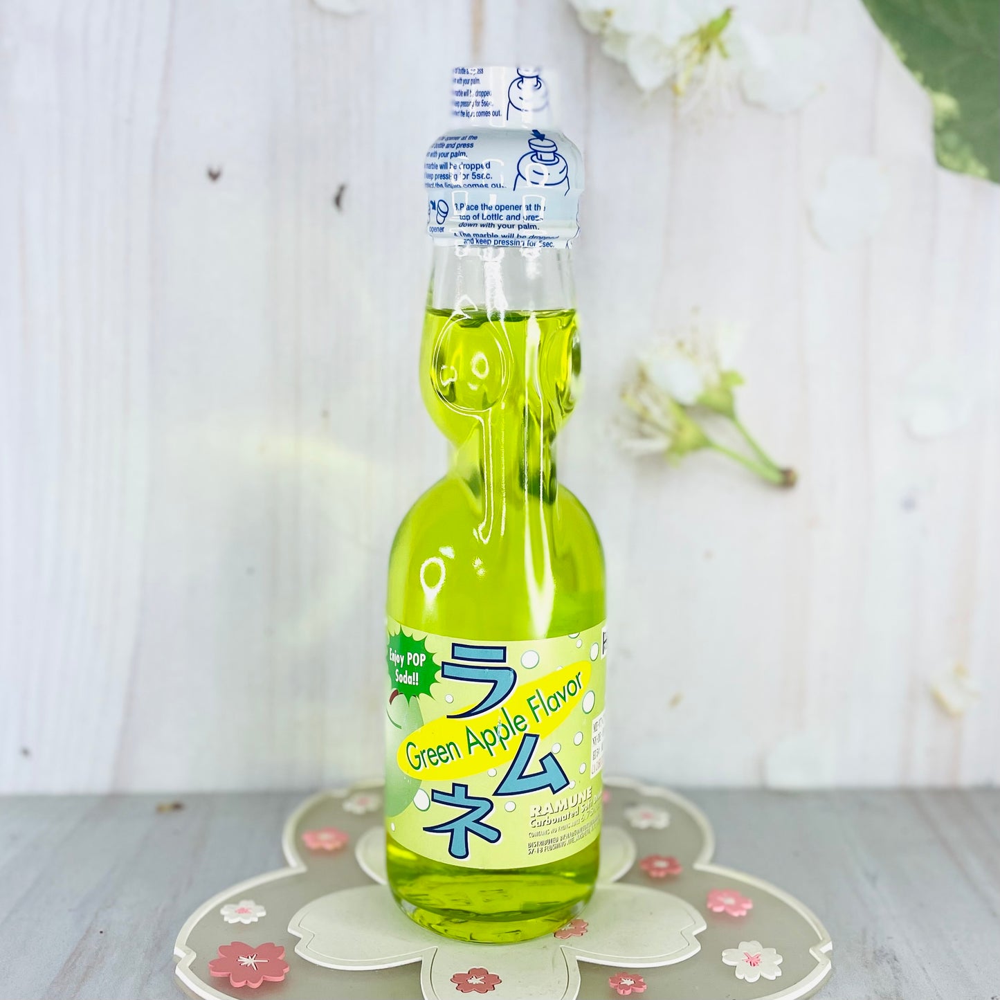 Ramune manzana verde