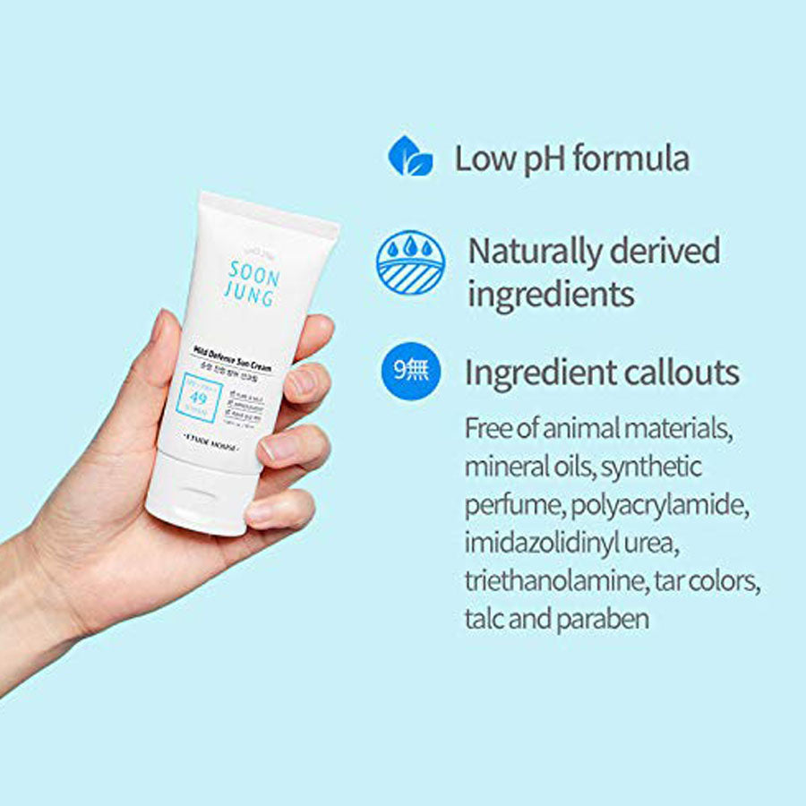 Etude - SoonJung Mild Defence Sun Cream 50ml