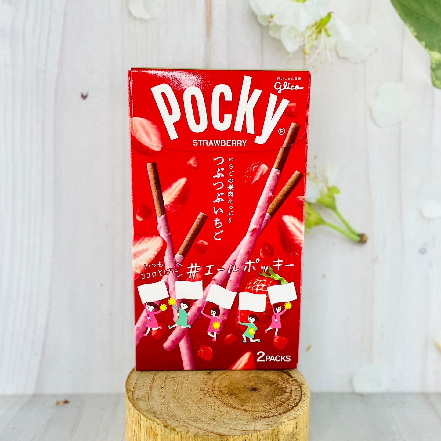 Pocky Strawberry Crunchy