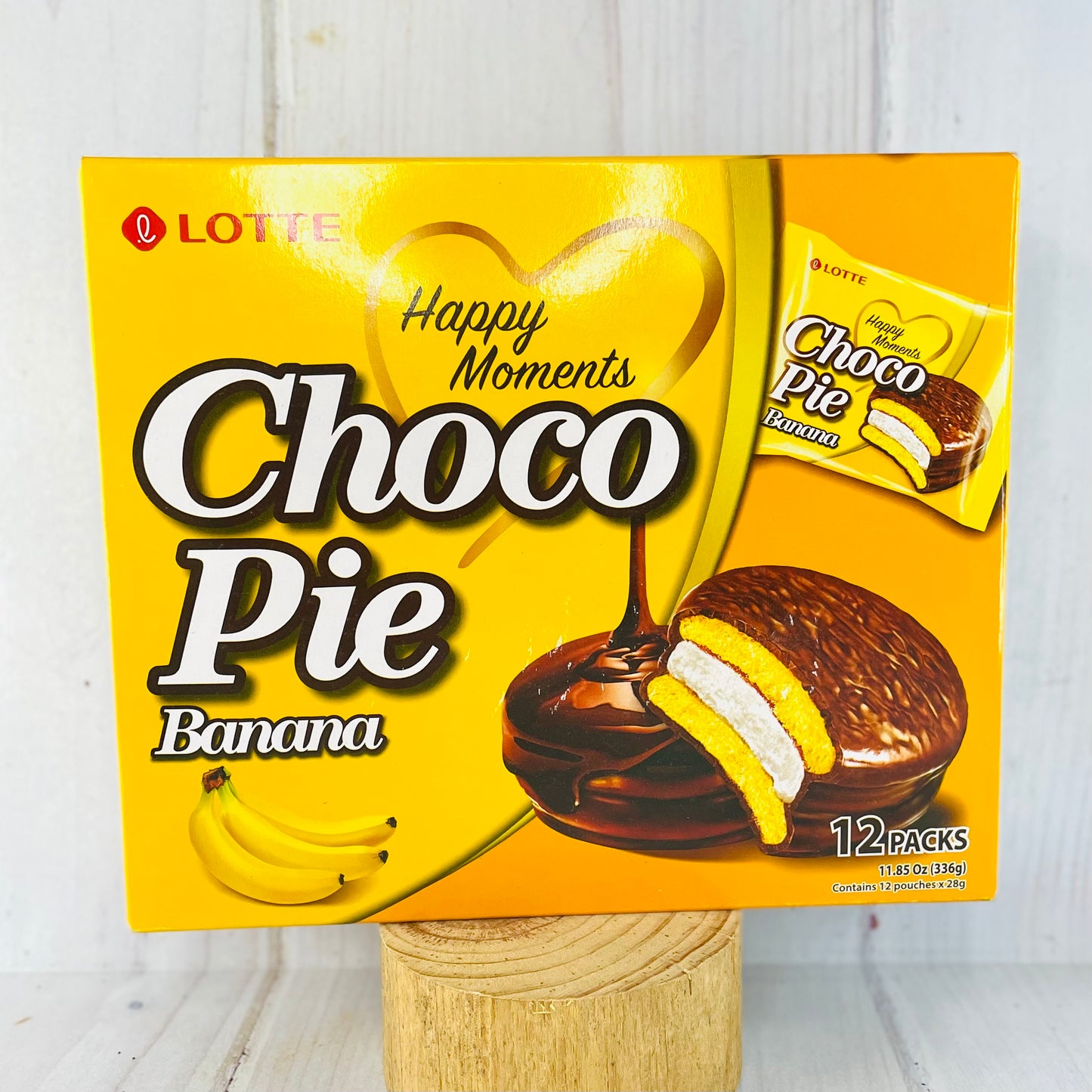 Korean Choco-Pie (banana+chocolate)