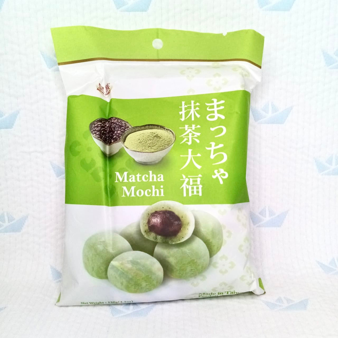 Mocchi sabor a matcha