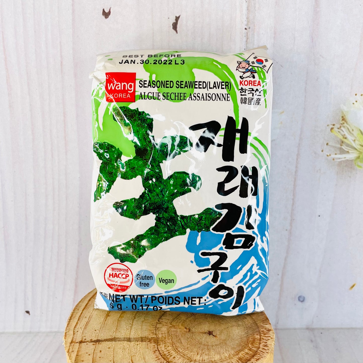 Seasoning seaweed (laver)