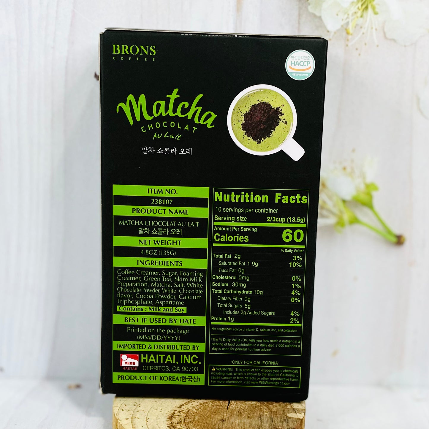 Matcha Chocolat Au Lait