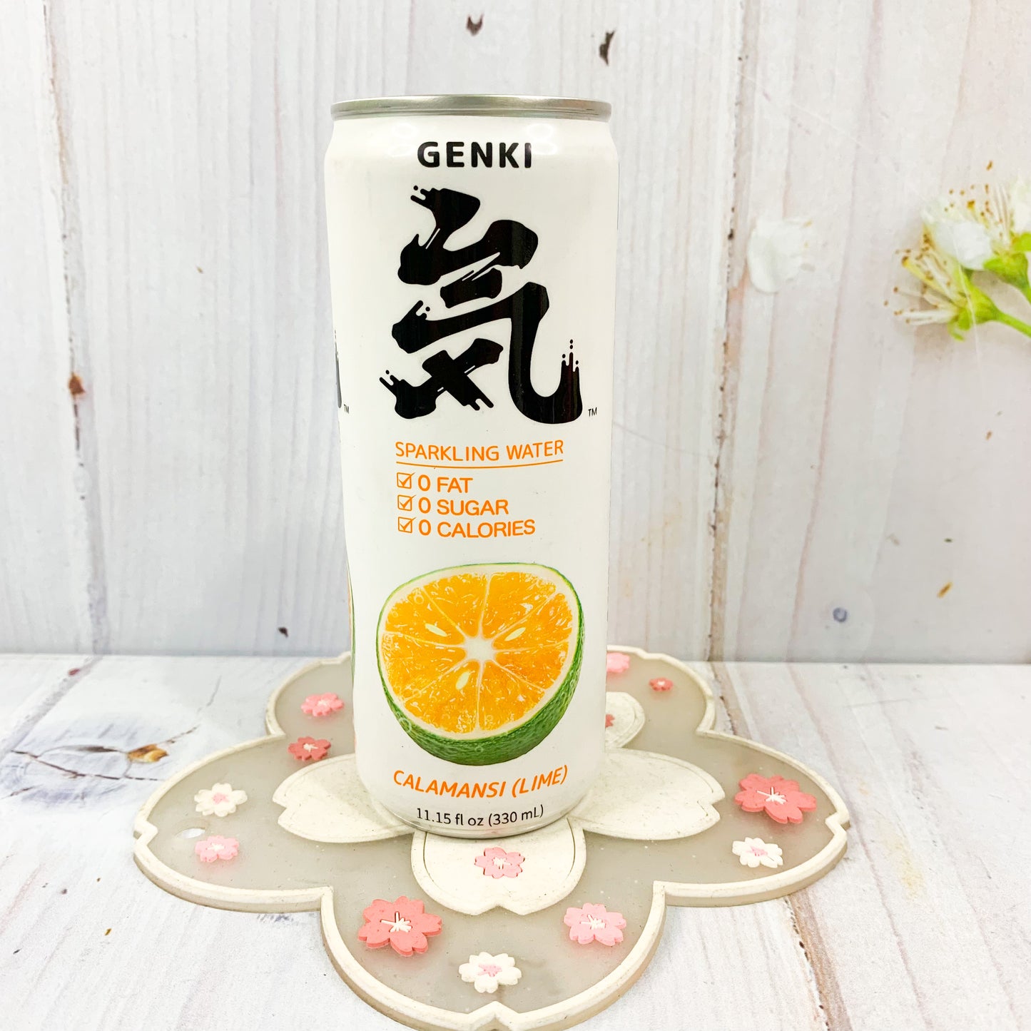 Kaman Orange Soda Sparkling water can