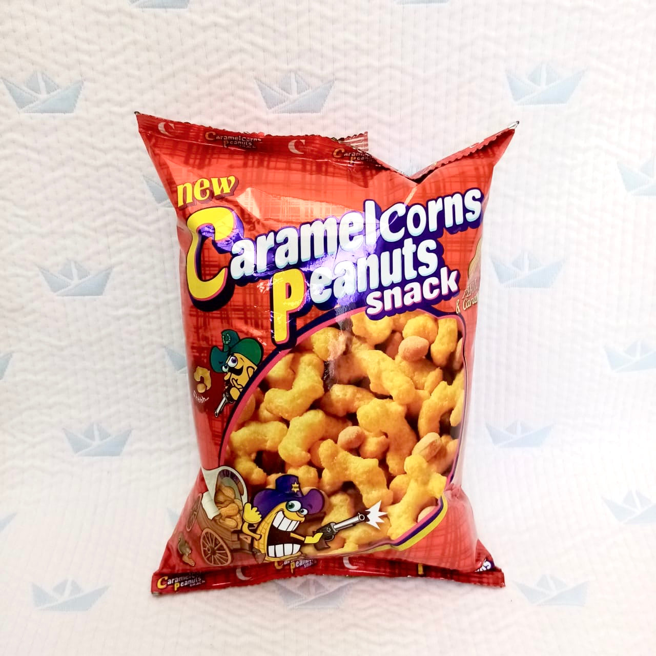 Caramel Corn Peanuts Snack