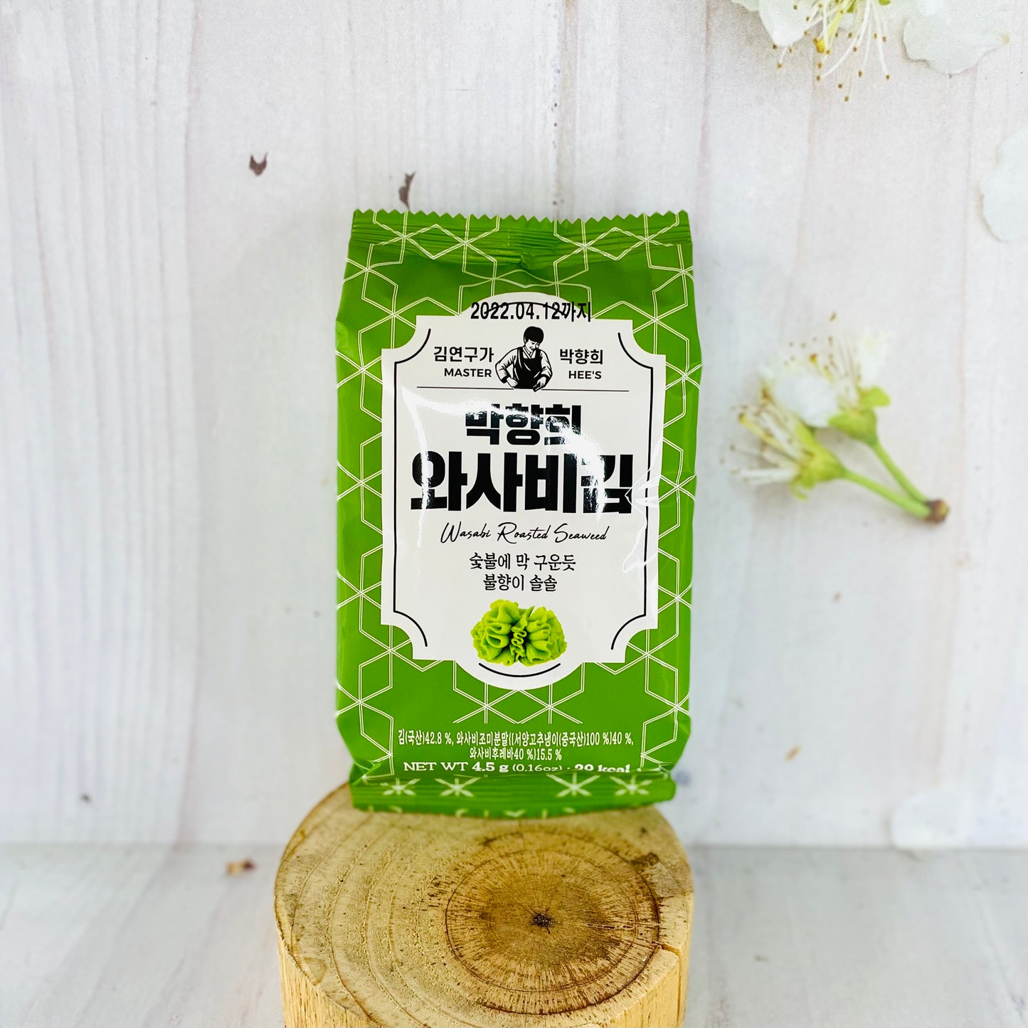 Korean seaweed wasabi snack