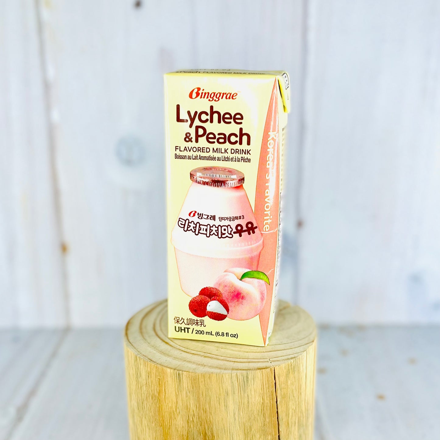 Yogurt coreano - lychee&peach