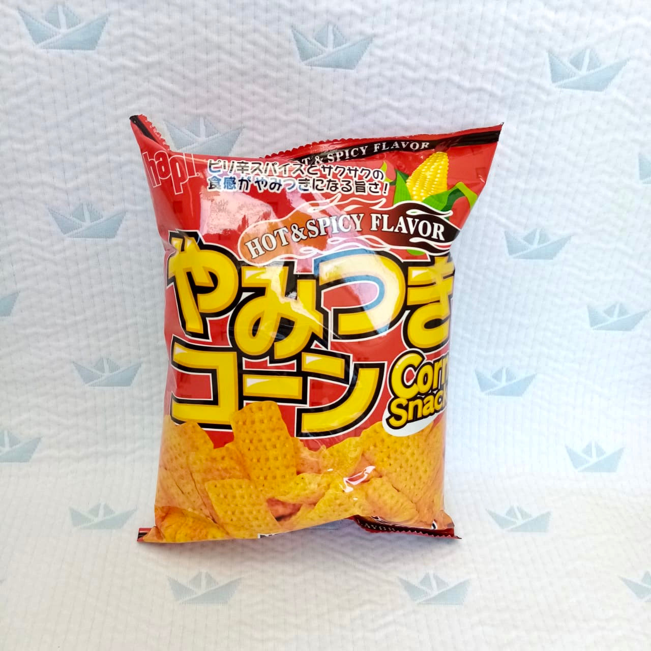 Corn Snack Hot Spicy flavor