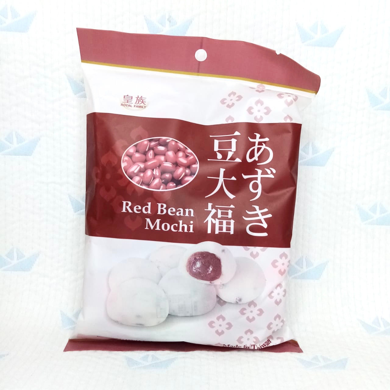 Mocchi con relleno red bean