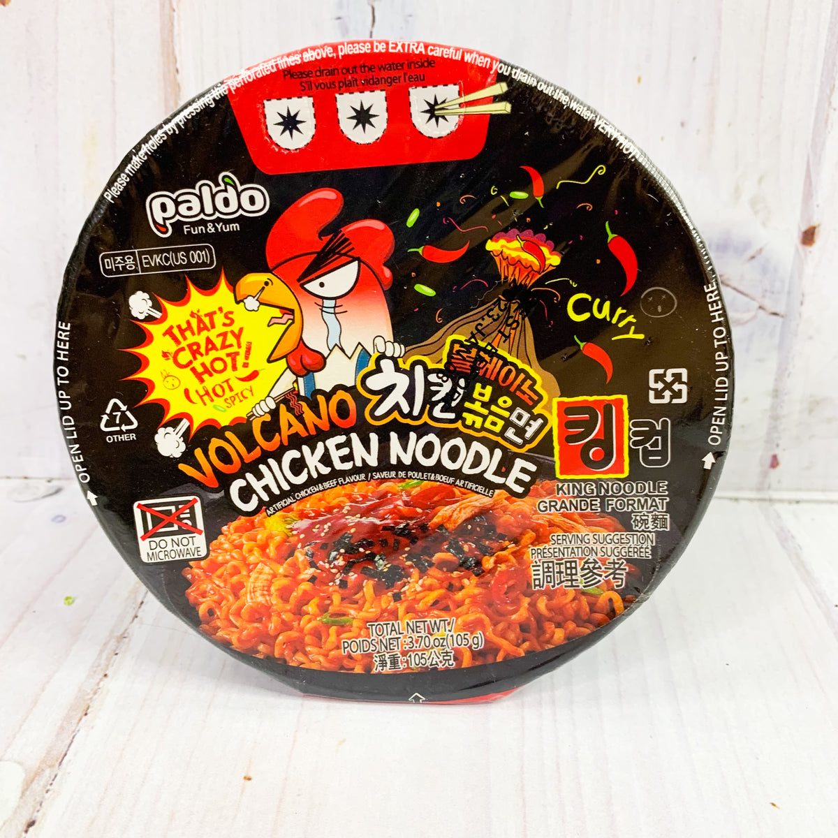 Volcano Ramen Rice Volcano bowl Ramen – Asia's Lovers