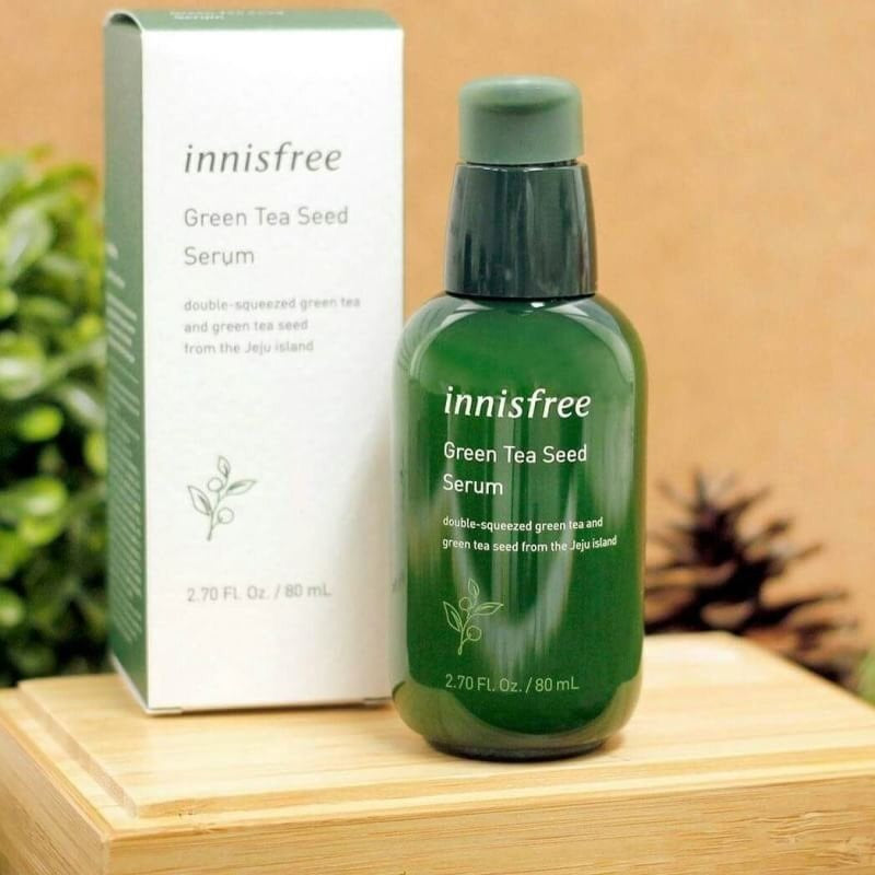 [Innisfree] - Green Tea Seed Serum 80ml (Suero facial)