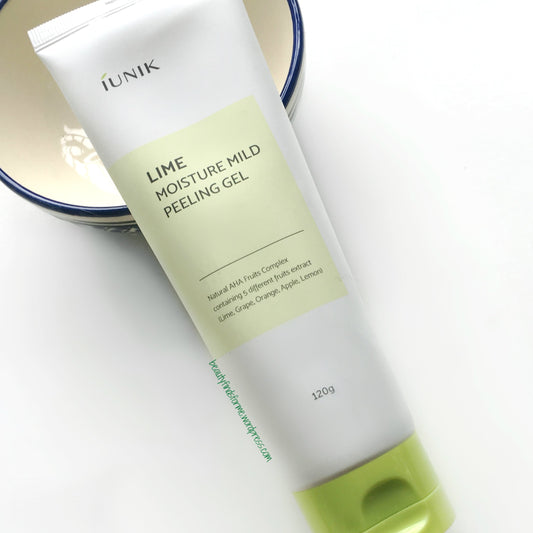 iUNIK - Gel exfoliante Lime Moisture Mild 120 g