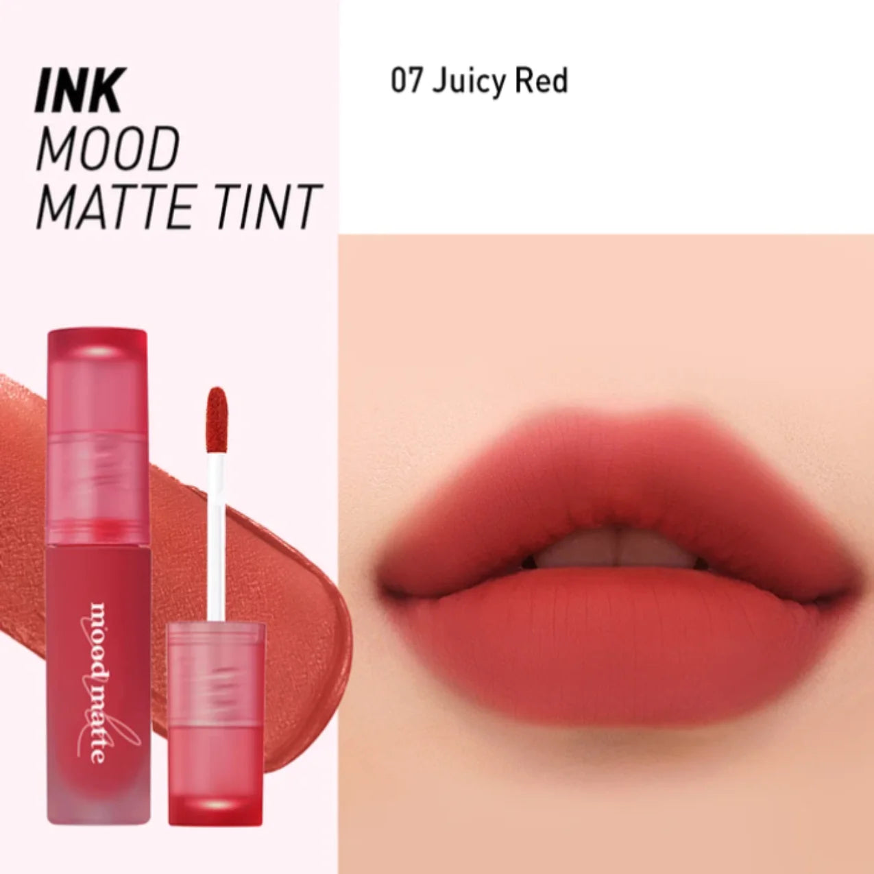 Peripera - Ink Mood Matte Tint 07 JUICY RED