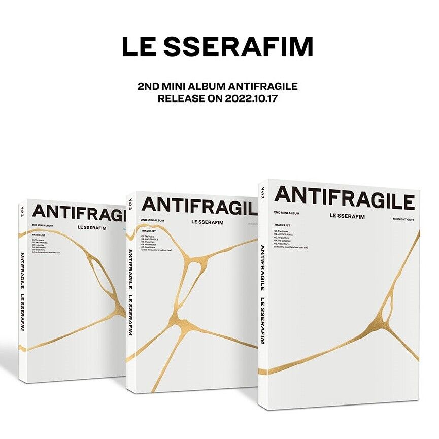 LE SSERAFIM - 2nd Mini Album [ANTIFRAGILE] (Random Ver.)