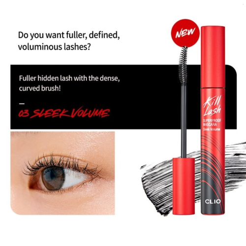 CLIO - Kill lash super proof mascara #3 Sleek Volume 7g