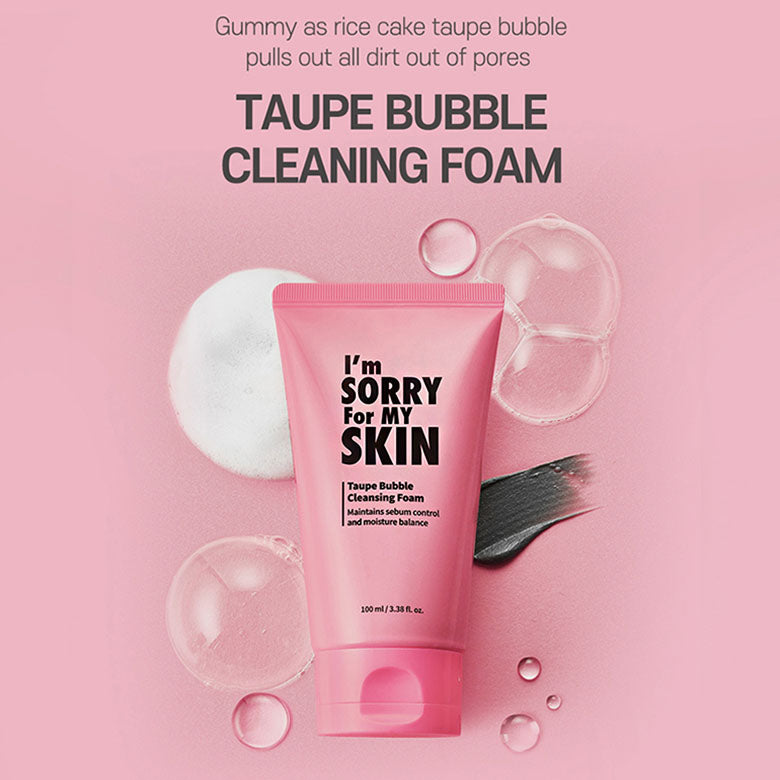 I'm Sorry For My Skin - Taupe Bubble Cleansing Foam 100ml